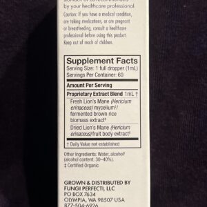 Host Defense Lion’s mane extract